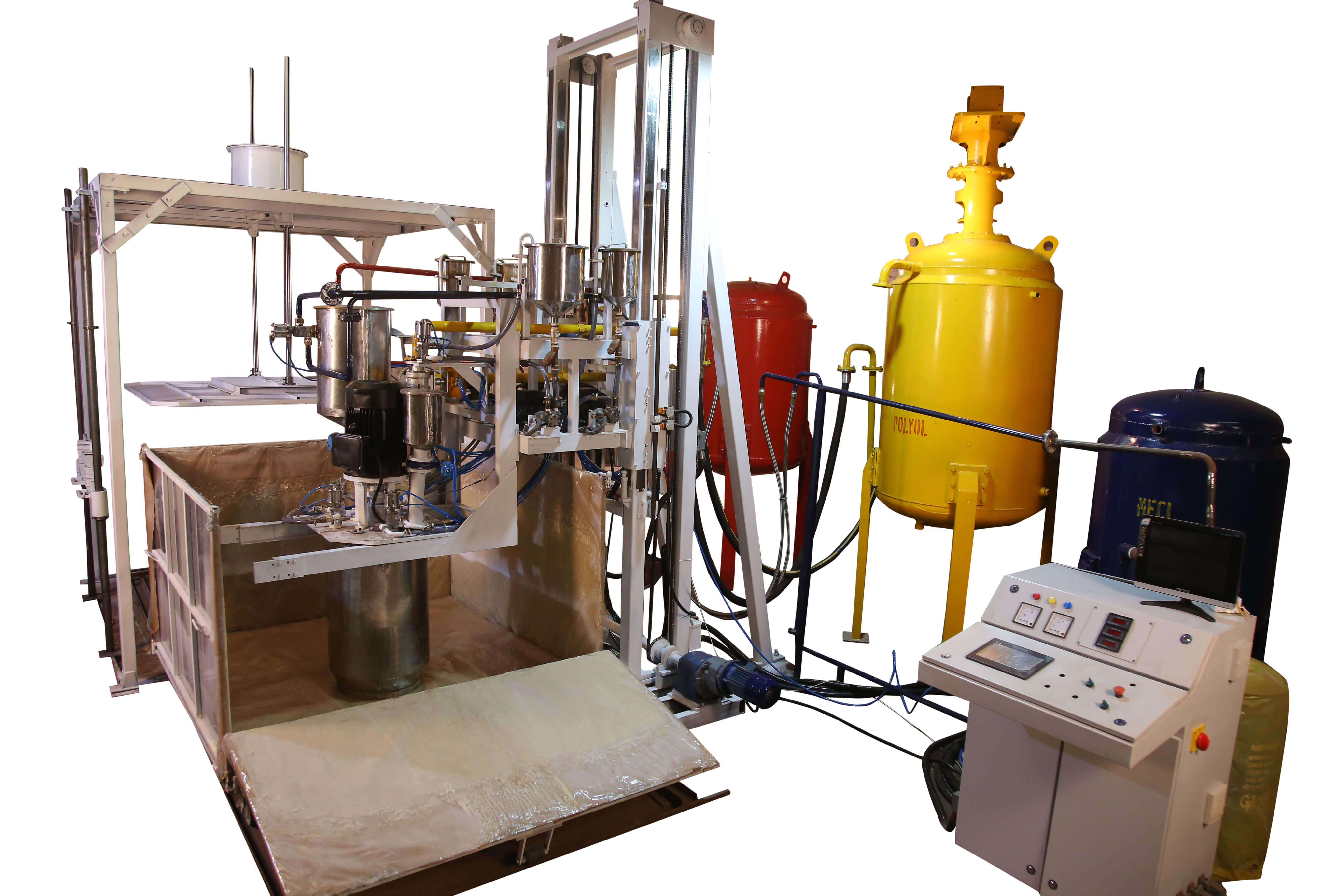 Automatic Batch Foaming Machine