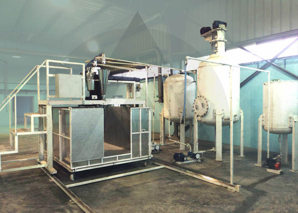 PT Batch Foaming Machine